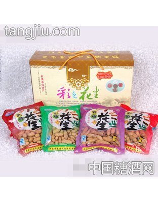 祝君成彩色花生礼箱