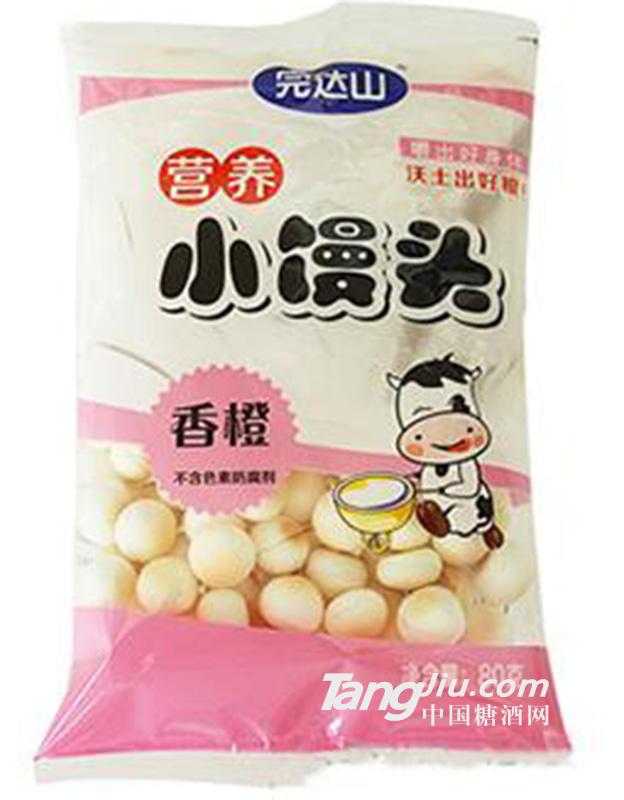完达山营养小馒头甜橙味