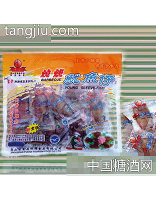 富丹烧烤鱿鱼仔（500g）