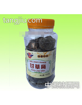 紫锦甘草梅400g