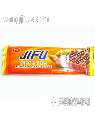 80g条巧克力(杏仁味)