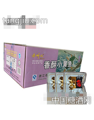 老州山香酥小黄鱼箱装