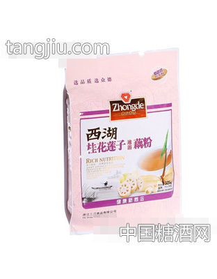 众德西湖桂花莲子藕粉525g