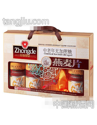 众德中老年无蔗糖燕麦片