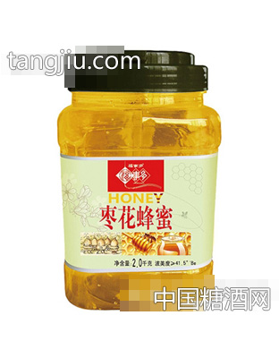 福事多枣花蜂蜜(塑料瓶)2.0kg