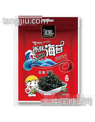 圣粮香酥海苔(辣味)8g