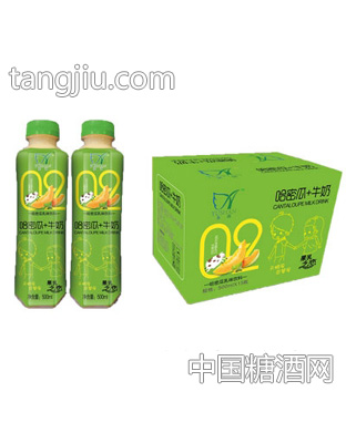 玉潸哈密瓜+牛奶乳味饮料500ml（箱）