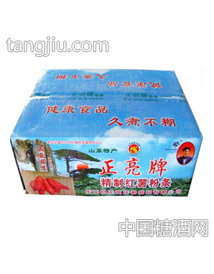 正亮牌精制红薯粉条(300Kg×6袋