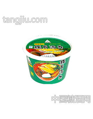 香菇鸡汁糕片汤丸