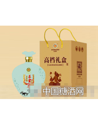 益金苦荞酒礼盒（蓝）