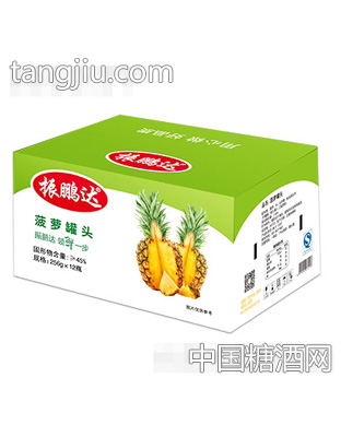 256gx12瓶菠萝罐头彩箱