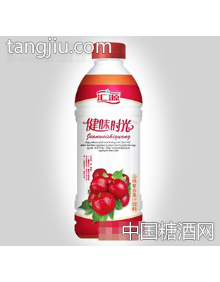 汇源健味时光山楂复合果汁饮料1L