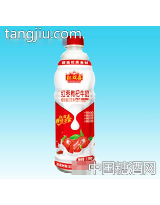 红双喜红枣枸杞牛奶1.25kg