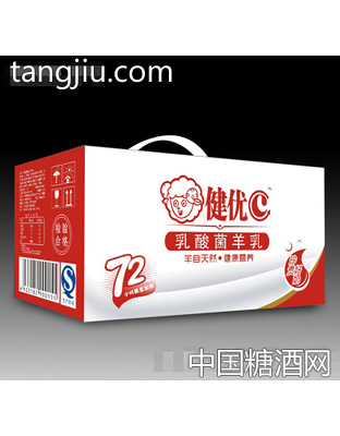 1*5瓶*16排（100ml)健优C乳酸菌羊乳礼