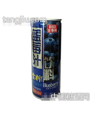 240ml百事得蓝莓汁