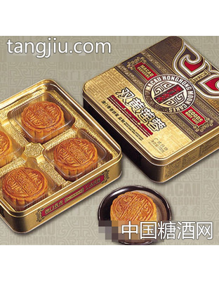 香香双黄莲蓉金色版720g