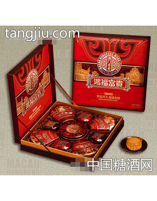 香香月饼鸿福富贵890g