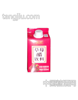 天天草莓醋饮料500ml