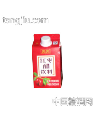 天天红枣醋饮料500ml