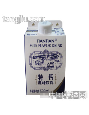 天天特钙乳味饮料500ml