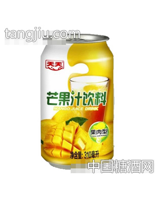 310ml天天芒果汁饮料果肉型
