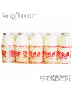 饮必美花粉乳酸奶饮料五连包
