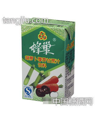 250ml蜂巢胡萝卜荸荠甘蔗汁饮料