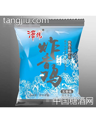 漳伟炸香鸡膨化食品（蓝）
