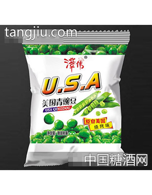 漳伟美国青豌豆烧烤味