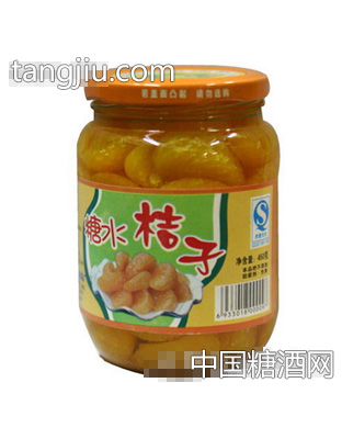 中王阳光糖水桔子片罐头