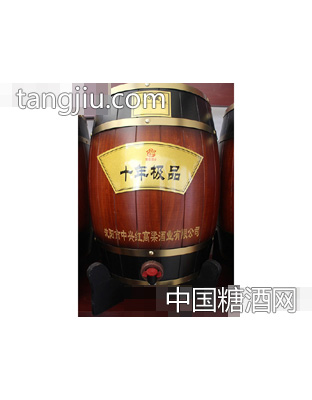 红高粱酒十年