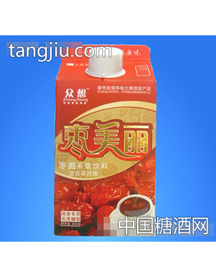 枣美丽无蔗糖型500ml