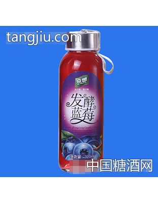 众想发酵蓝莓320ml