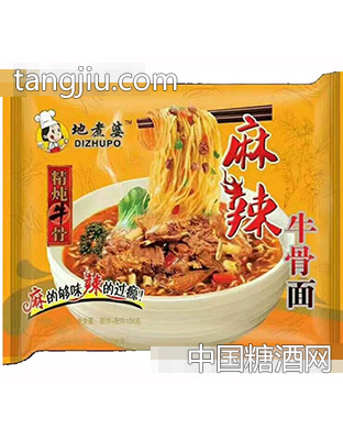 地煮婆麻辣牛骨面袋