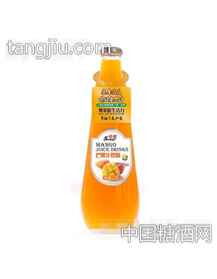 动康1.25L玻璃瓶芒果汁