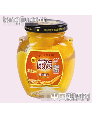 华林黄桃罐头288g