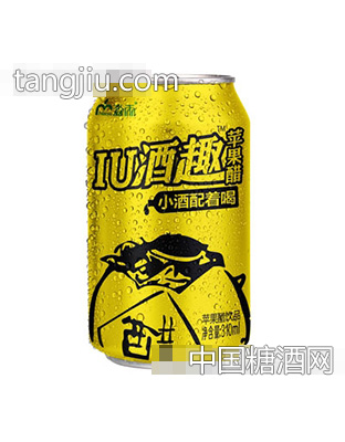 IU酒趣苹果醋310ml
