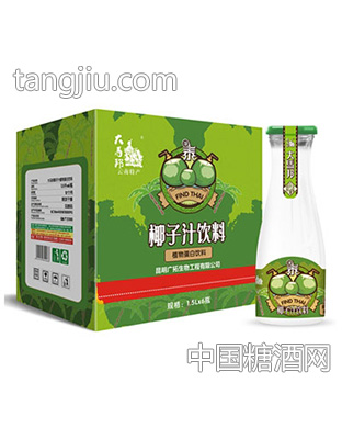 大马邦椰子汁1.5Lx6瓶（大口瓶）