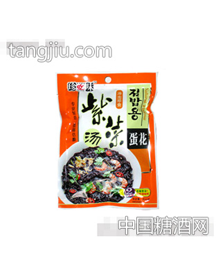 2人份蛋花紫菜汤