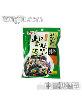 2人份排骨紫菜汤