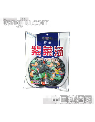 72克鲜虾紫菜汤