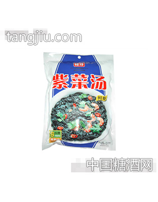 72克福珍鲜虾紫菜汤