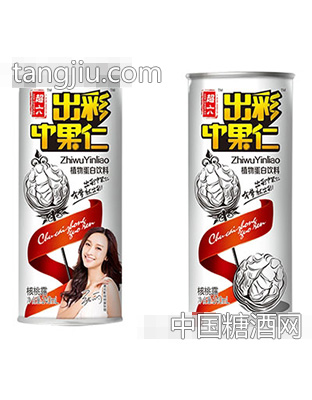 超六出彩中果仁植物蛋白饮料240ml