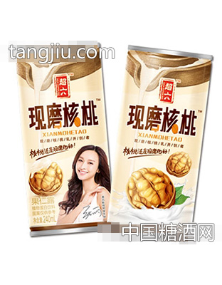 超六现磨核桃240ml