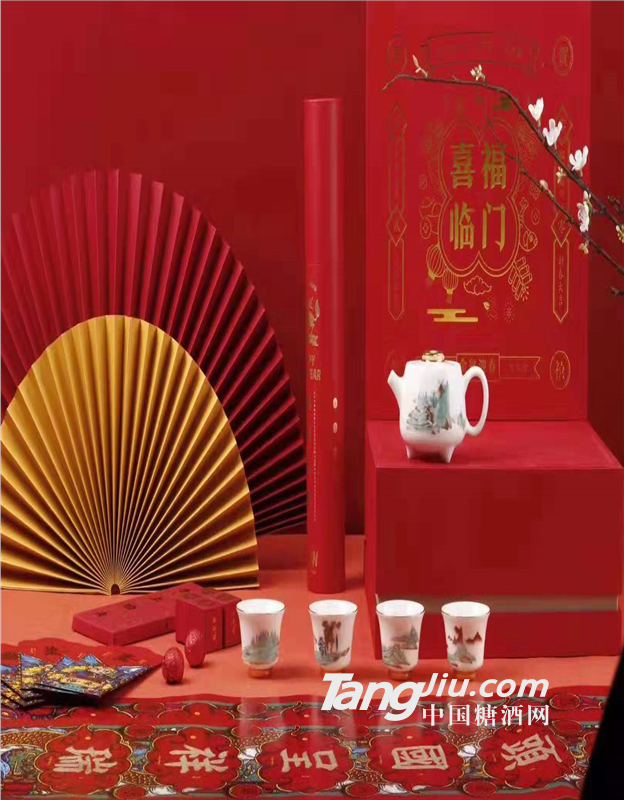 春节礼品茶具套装礼品茶具订做陶瓷茶具厂家