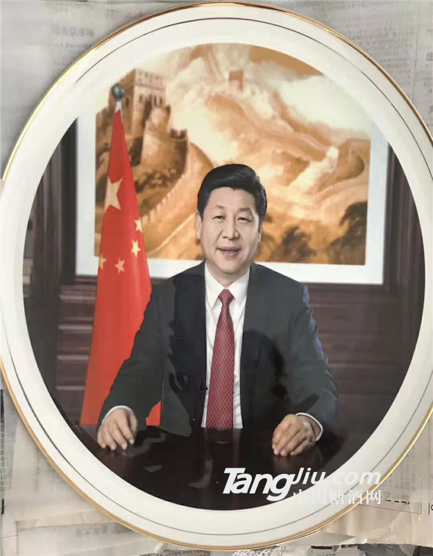 供应陶瓷纪念瓷盘订做人物肖像瓷盘加字陶瓷纪念盘