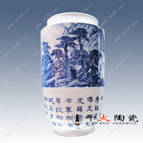 景德镇名人名作厂家供应名家青花瓶瓶