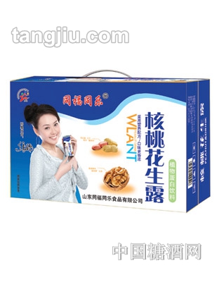 同福同乐核桃花生露箱装