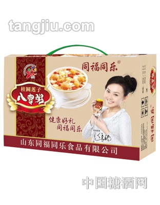 同福同乐桂圆莲子八宝粥1x12罐