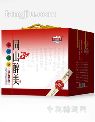 同山醉美梅兰竹菊四君子950ml高粱酒